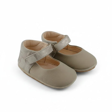 Escarpins Bébé Beige Élégants – Douceur & Confort pour Premiers Pas